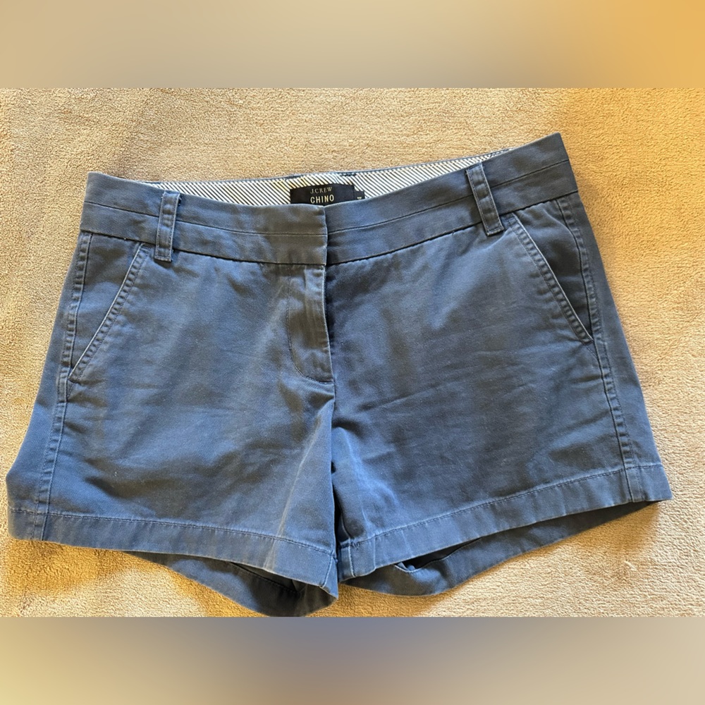 J. Crew Chino Shorts Blue